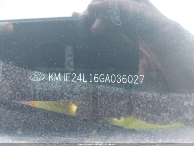 KMHE24L16GA036027 Hyundai Sonata Hybrid Se