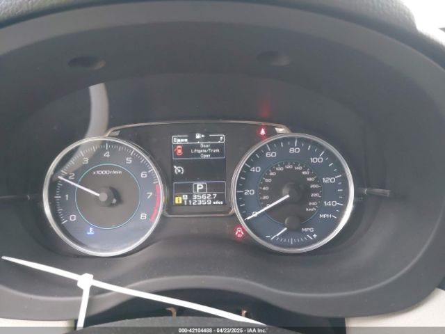 JF2GPAMC7F8243031 Subaru Xv Crosstrek 2.0i Limited