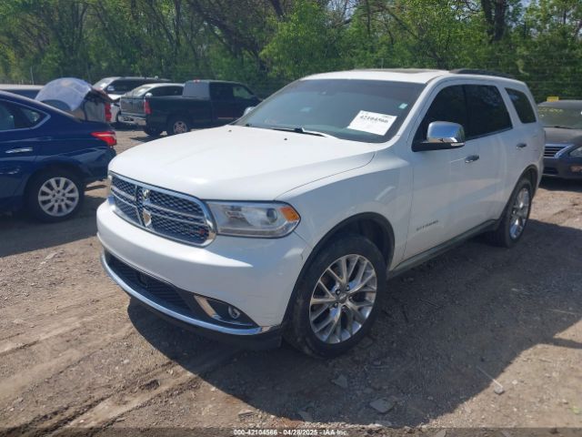 1C4RDJEG2FC723492 Dodge Durango Citadel
