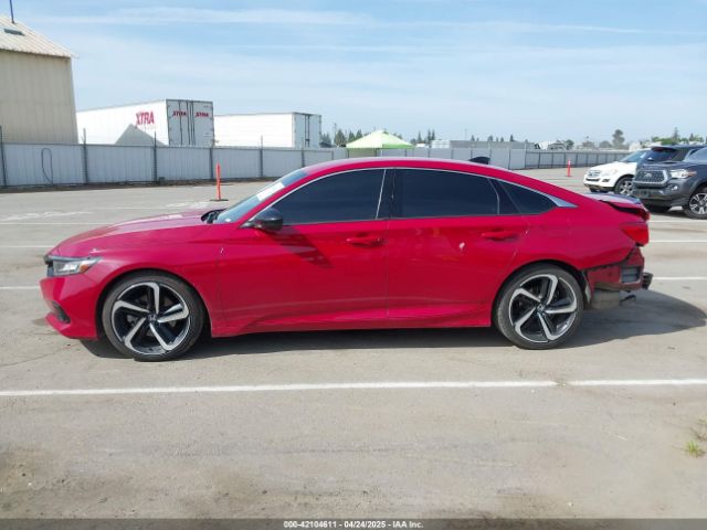 1HGCV1F38MA043878 Honda Accord Sport