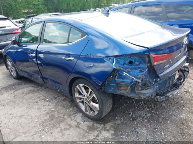 5NPD84LF7HH006989 Hyundai Elantra Limited