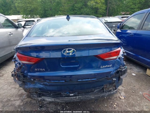 5NPD84LF7HH006989 Hyundai Elantra Limited
