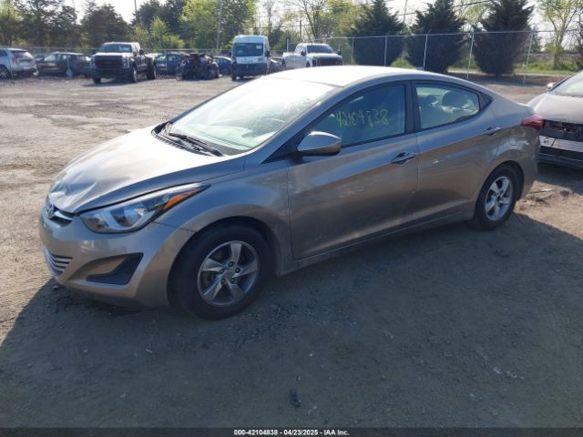 5NPDH4AE4EH522782 Hyundai ELANTRA SE