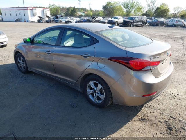 5NPDH4AE4EH522782 Hyundai ELANTRA SE