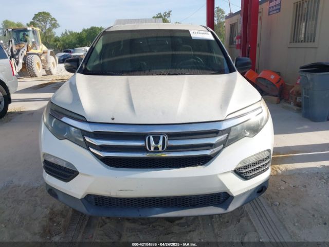5FNYF5H12GB012271 Honda PILOT LX