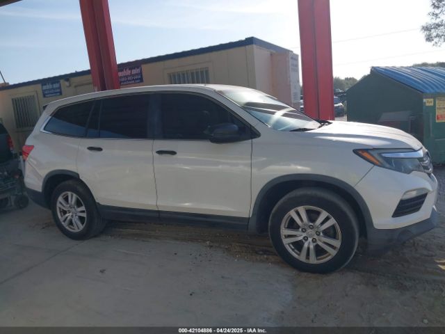 5FNYF5H12GB012271 Honda PILOT LX