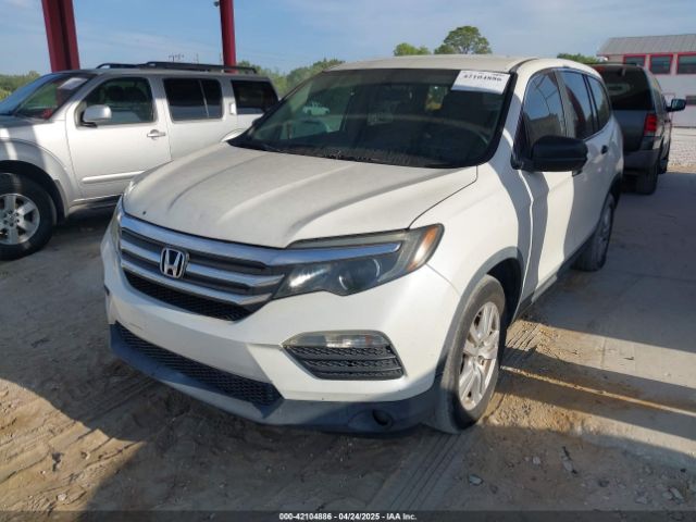 5FNYF5H12GB012271 Honda PILOT LX