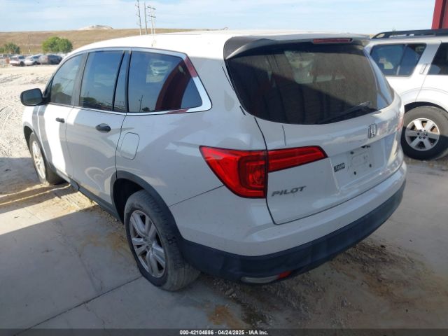 5FNYF5H12GB012271 Honda PILOT LX