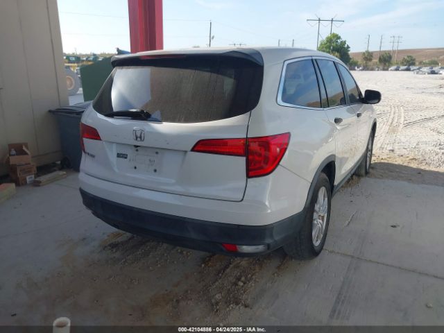 5FNYF5H12GB012271 Honda PILOT LX