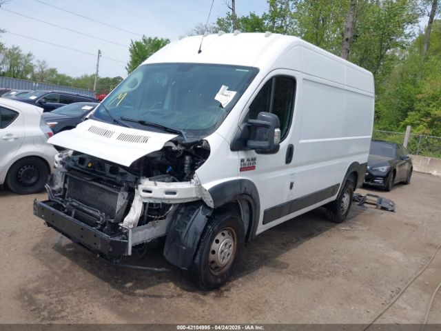 3C6TRVBG7KE525665 RAM Promaster 1500 High Roof 136 Wb