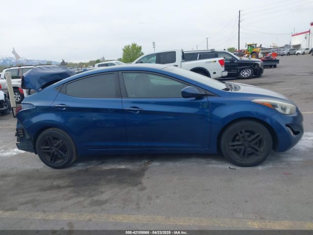 KMHDH4AEXEU152424 Hyundai ELANTRA SE