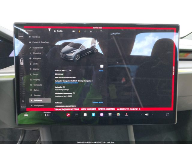 2023 TESLA MODEL X 7SAXCDE55PF427769 Photo 6