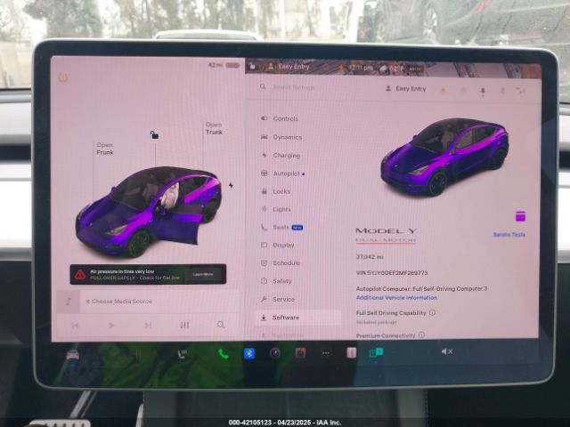 5YJYGDEF2MF269773 Tesla Model Y