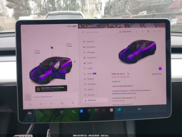 5YJYGDEF2MF269773 Tesla Model Y