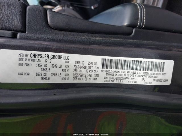 1C4RJFBG2EC200269 Jeep Grand Cherokee Limited
