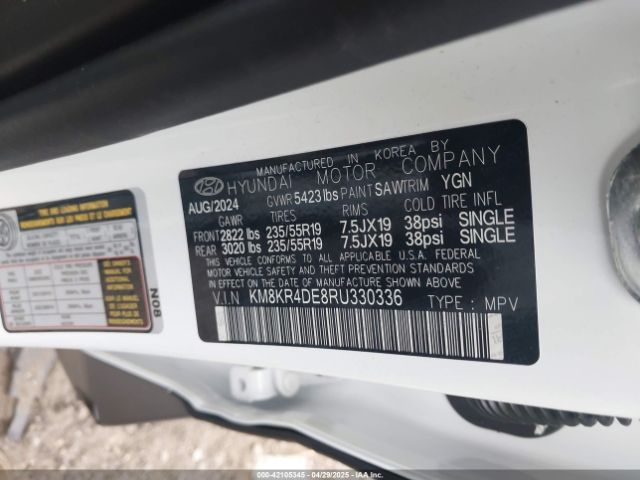 2024 HYUNDAI IONIQ 5 KM8KR4DE8RU330336 Photo 8