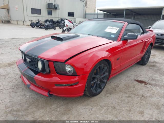 2007 FORD MUSTANG 1ZVHT85H175237646 Photo 1