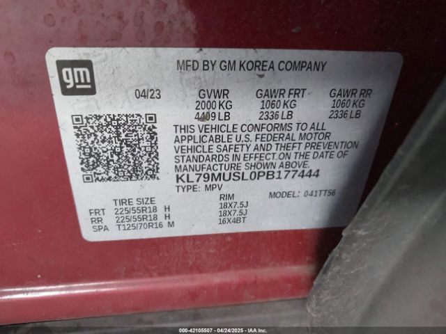 KL79MUSL0PB177444 Chevrolet l3t
