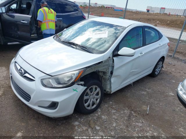KMHCT4AE0EU689667 Hyundai ACCENT GLS