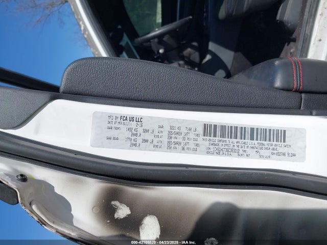 Dodge Durango 2016 1C4SDHCT3GC353312 Image 9