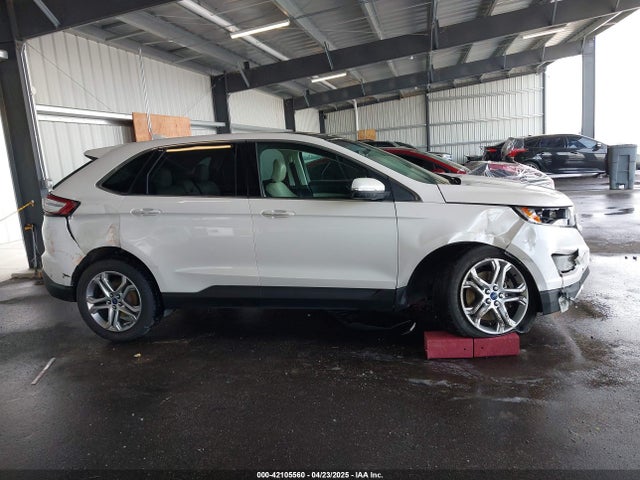 42105560 :رقم المزاد ، 2FMTK4K81FBB66953 vin ، 2015 Ford Edge Titanium مزاد بيع