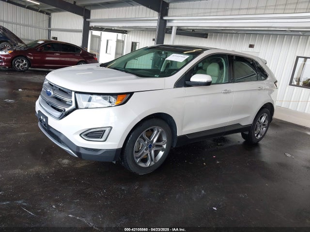 42105560 :رقم المزاد ، 2FMTK4K81FBB66953 vin ، 2015 Ford Edge Titanium مزاد بيع