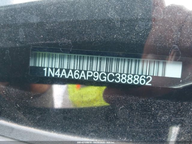 1N4AA6AP9GC388862 Nissan Maxima 3.5 Sr