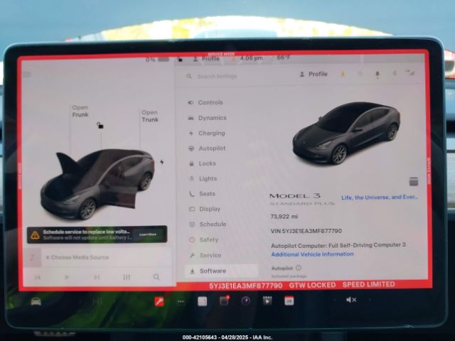 2021 TESLA MODEL 3 5YJ3E1EA3MF877790 Photo 6