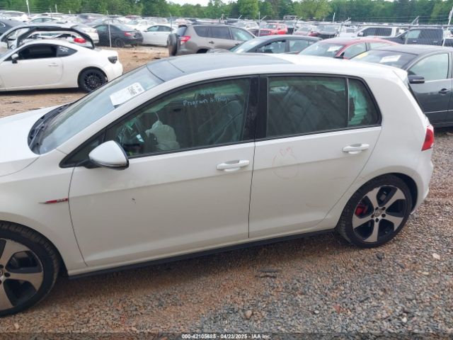 3VW447AU5GM040305 Volkswagen Golf Gti Autobahn W/performance Package 4-door