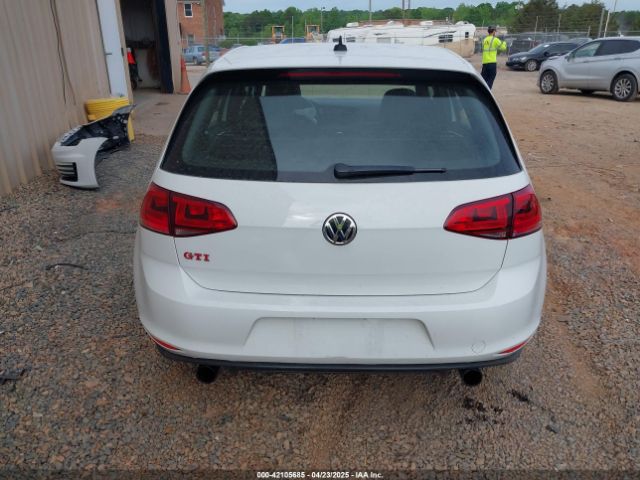 3VW447AU5GM040305 Volkswagen Golf Gti Autobahn W/performance Package 4-door