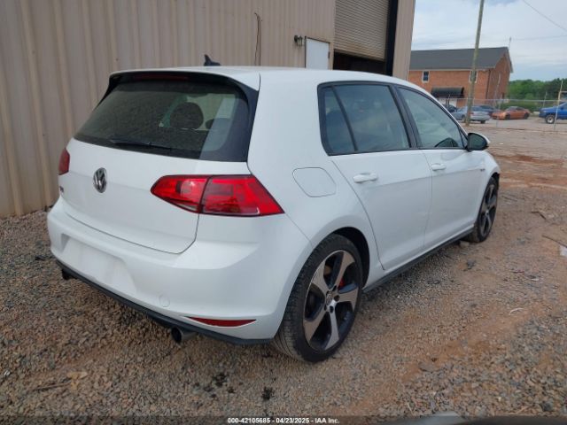 3VW447AU5GM040305 Volkswagen Golf Gti Autobahn W/performance Package 4-door