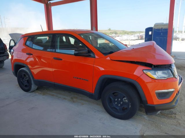 3C4NJCAB9MT505256 Jeep Compass Sport Fwd