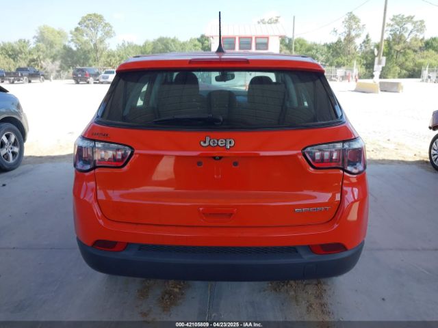3C4NJCAB9MT505256 Jeep Compass Sport Fwd