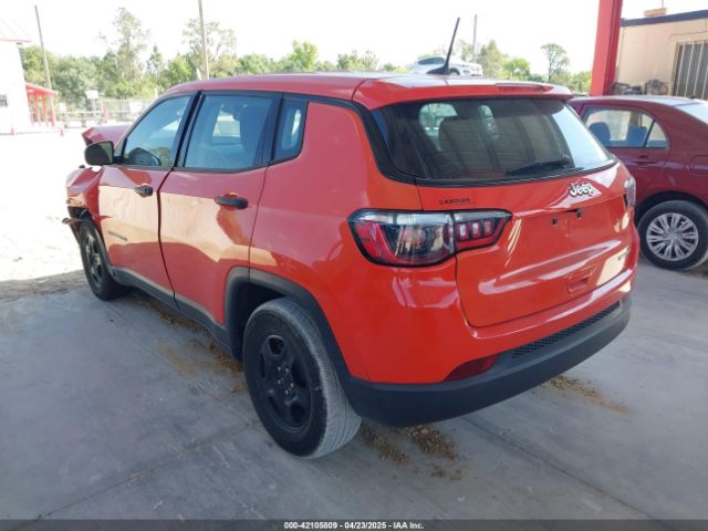3C4NJCAB9MT505256 Jeep Compass Sport Fwd