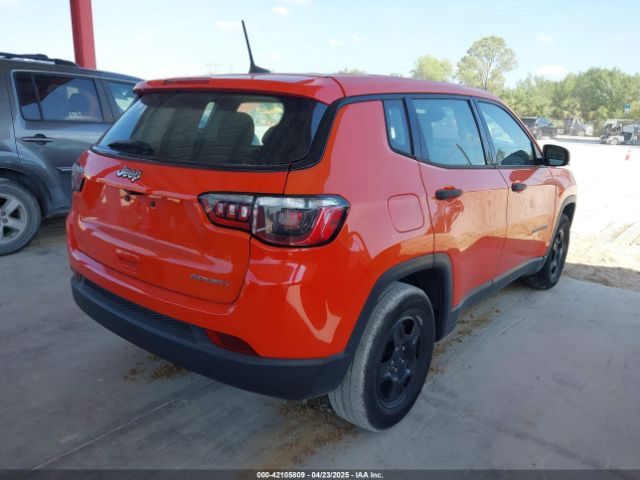 3C4NJCAB9MT505256 Jeep Compass Sport Fwd
