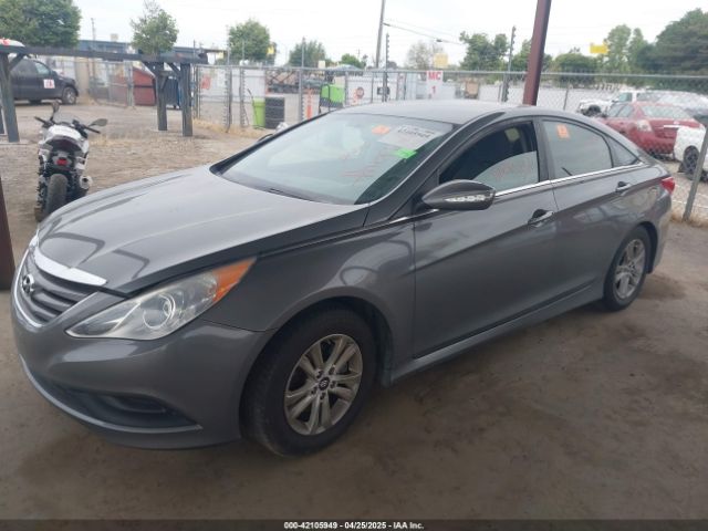 5NPEB4AC3EH846777 Hyundai SONATA GLS