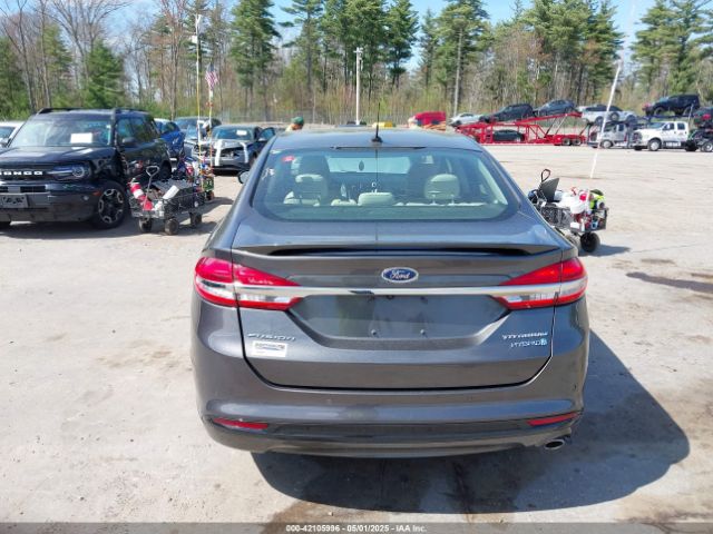 3FA6P0RU6HR375551 Ford Fusion Hybrid Titanium