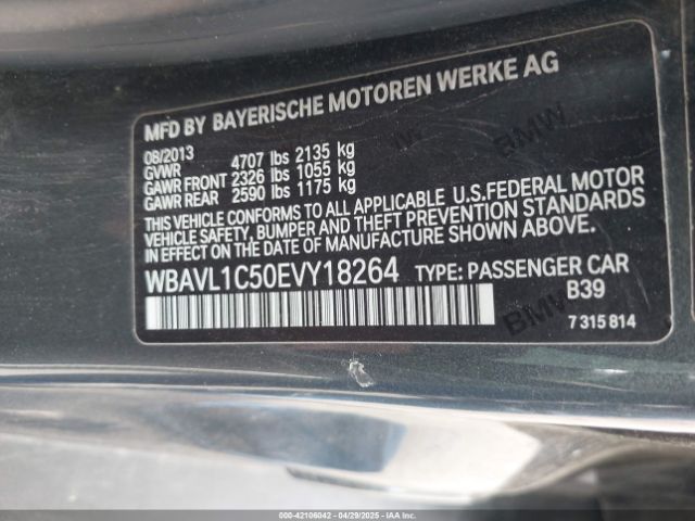 WBAVL1C50EVY18264 BMW X1 Xdrive28i