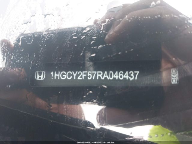 1HGCY2F57RA046437 Honda Accord Hybrid Sport