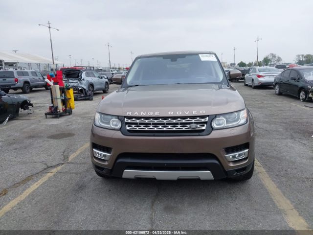 SALWR2PF2GA587143 Land Rover Range Rover Sport 3.0l V6 Supercharged Hse