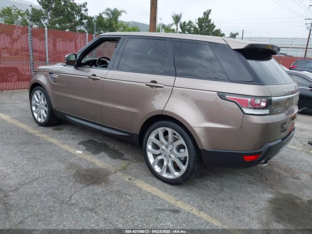 SALWR2PF2GA587143 Land Rover Range Rover Sport 3.0l V6 Supercharged Hse
