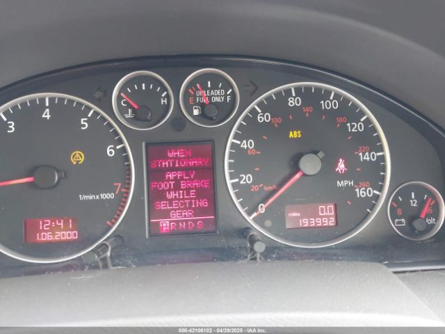 2004 AUDI A6 WAUCD64B04N076324 Photo 6