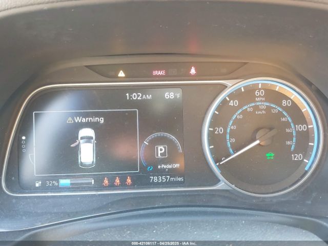 1N4AZ1BV6NC555913 Nissan Leaf S 40 Kwh