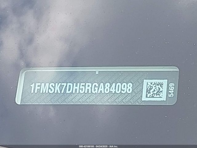 1FMSK7DH5RGA84098 Ford EXPLORER XLT