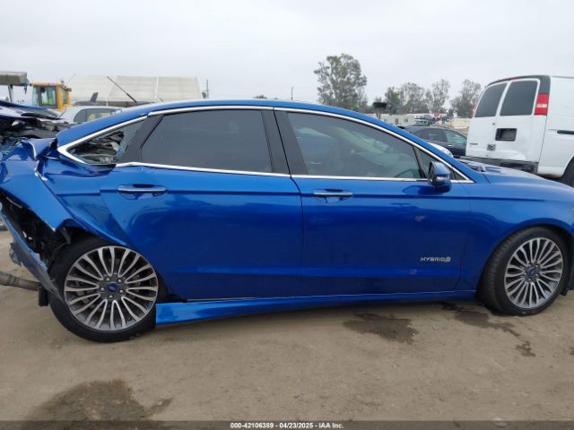 3FA6P0RU8JR124066 Ford Fusion Hybrid Titanium