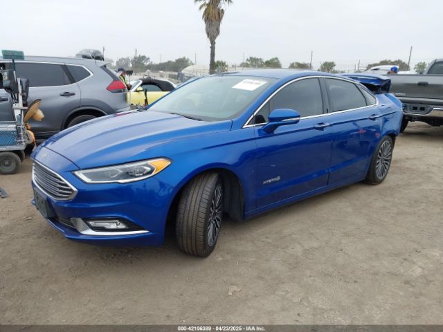 3FA6P0RU8JR124066 Ford Fusion Hybrid Titanium