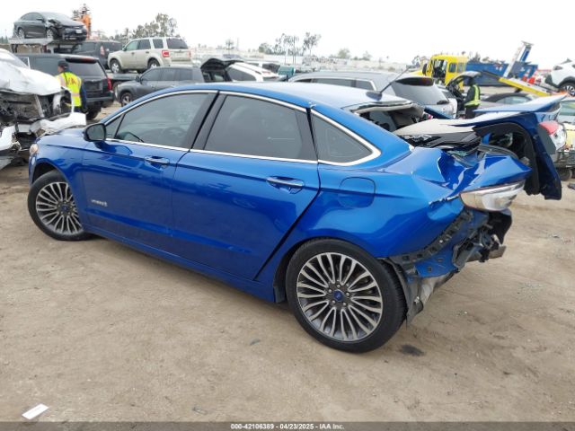 3FA6P0RU8JR124066 Ford Fusion Hybrid Titanium
