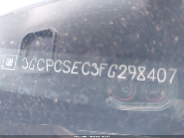 3GCPCSEC3FG298407 Chevrolet Silverado 1500 1lz