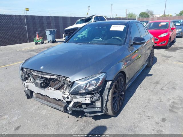 55SWF6EB1HU187427 Mercedes-Benz Amg C 43 4matic