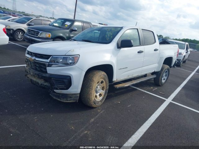 1GCGTBEN6N1127343 Chevrolet Colorado 4wd  Short Box Wt